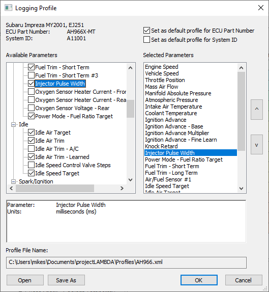 Data Logging projectLAMBDA Info
